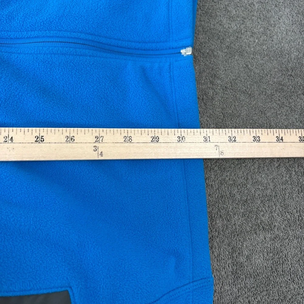 The North Face Fleece Jacket Mens XXL Blue TKA 100 Full Zip Lightweight Gorp